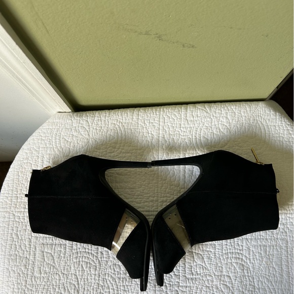 New Guess open Toe Women’s Ankle Boots Booties Sz 5.5 - Picture 12 of 13